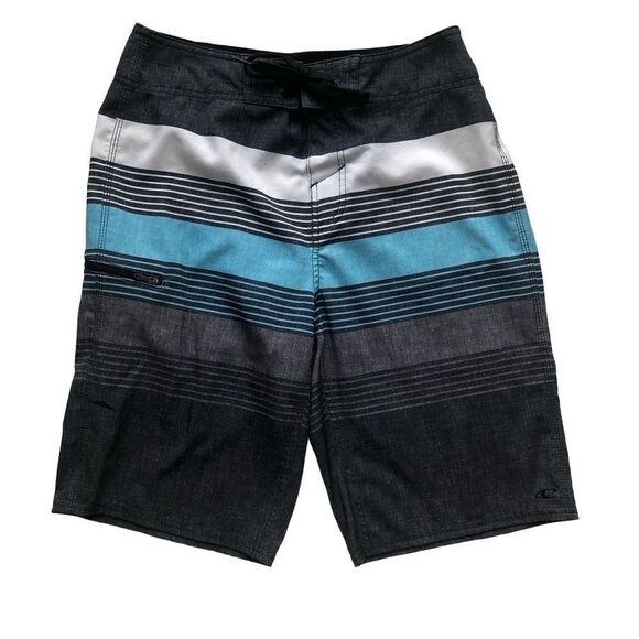O’Neill Blue Gray Stripe Board Short - Men’s 28 - Picture 1 of 5